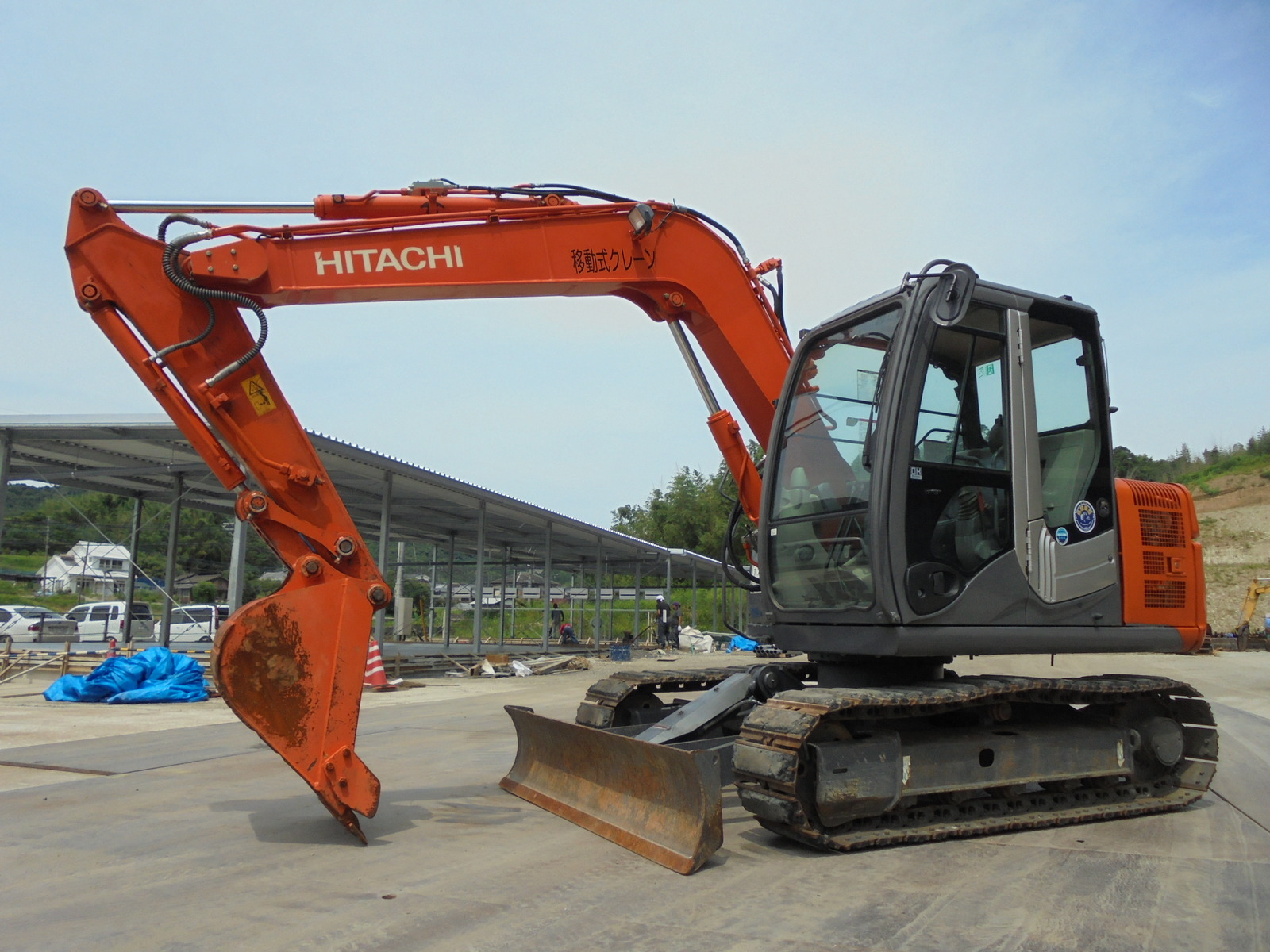 Used Construction Machine Used HITACHI HITACHI Excavator 0.2-0.3m3 ZX70-3