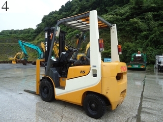 Used Construction Machine Used TCM TCM Forklift Diesel engine FD15T12