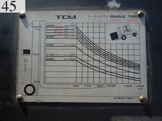 Used Construction Machine Used TCM TCM Forklift Diesel engine FD25Z3