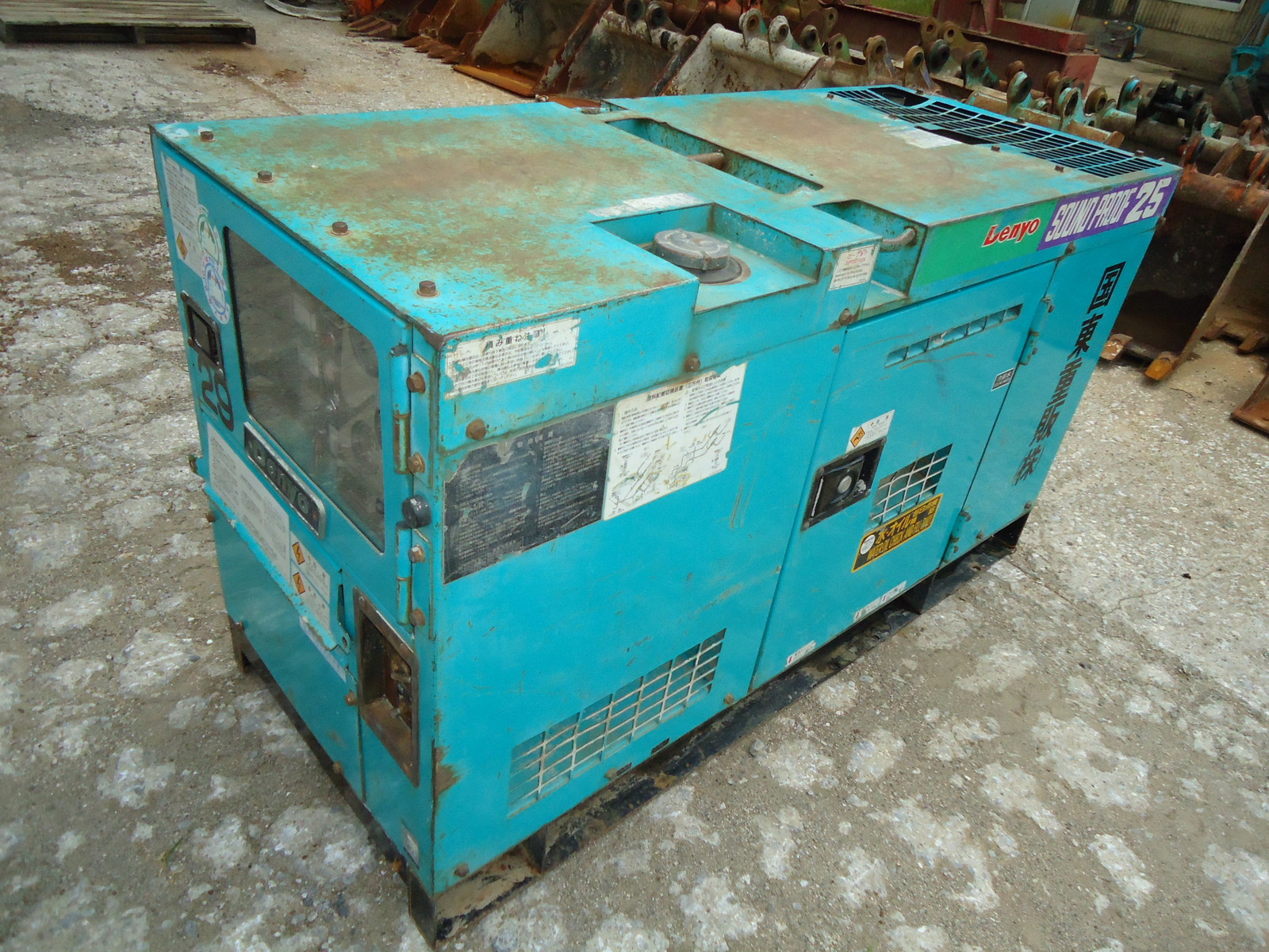 Used Construction Machine Used DENYO DENYO Generator  DCA-25SPI-C