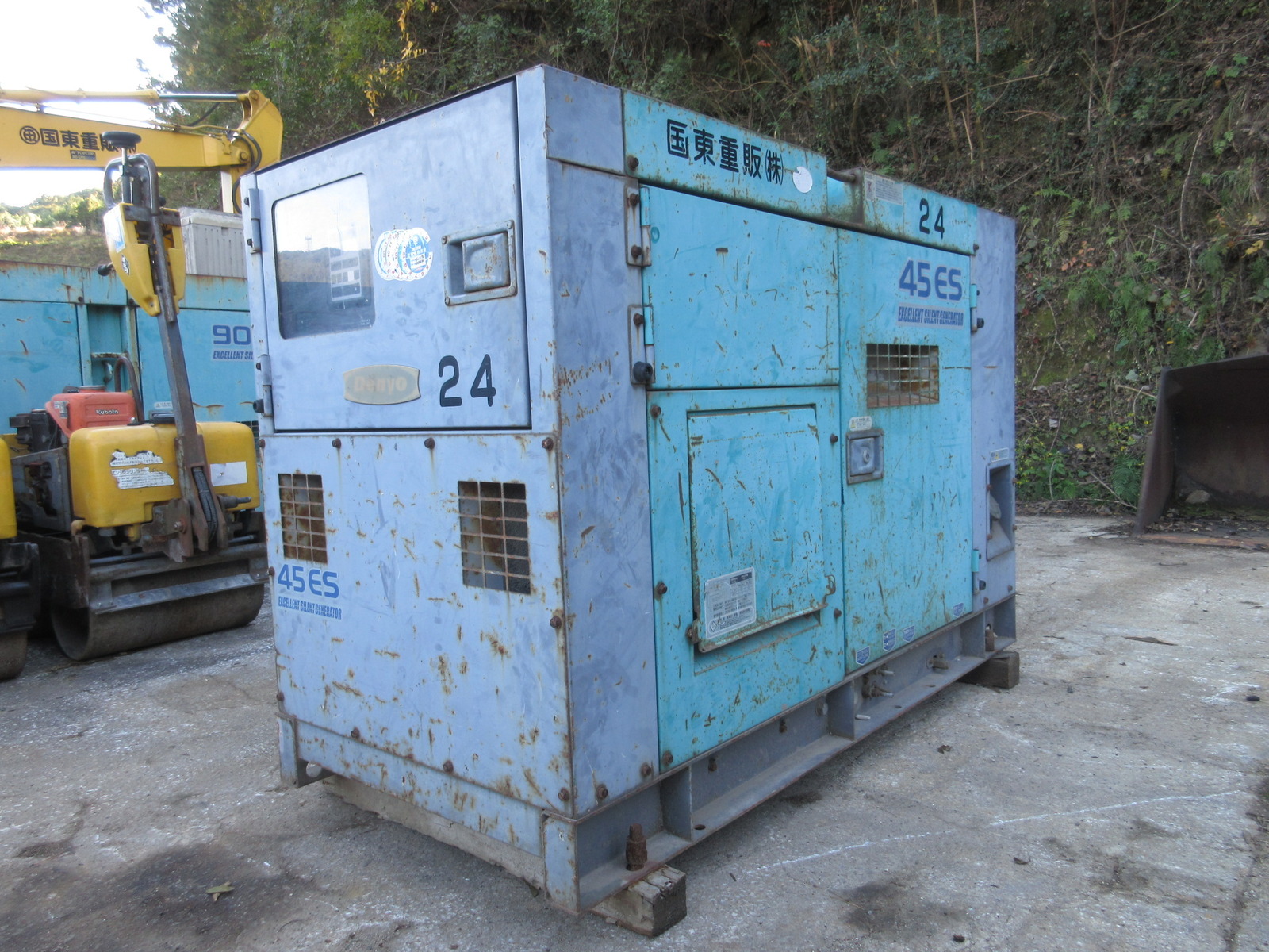 Used Construction Machine Used DENYO DENYO Generator  DCA-45ESI
