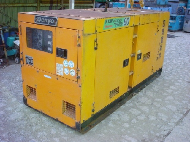 Used Construction Machine Used DENYO DENYO Generator  DCA-90SPH