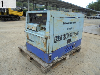 Used Construction Machine Used DENYO DENYO Generator Welder KW230