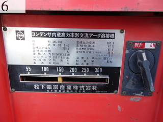 Used Construction Machine Used MATSUSHITA MATSUSHITA Generator Welder YK-306G-2