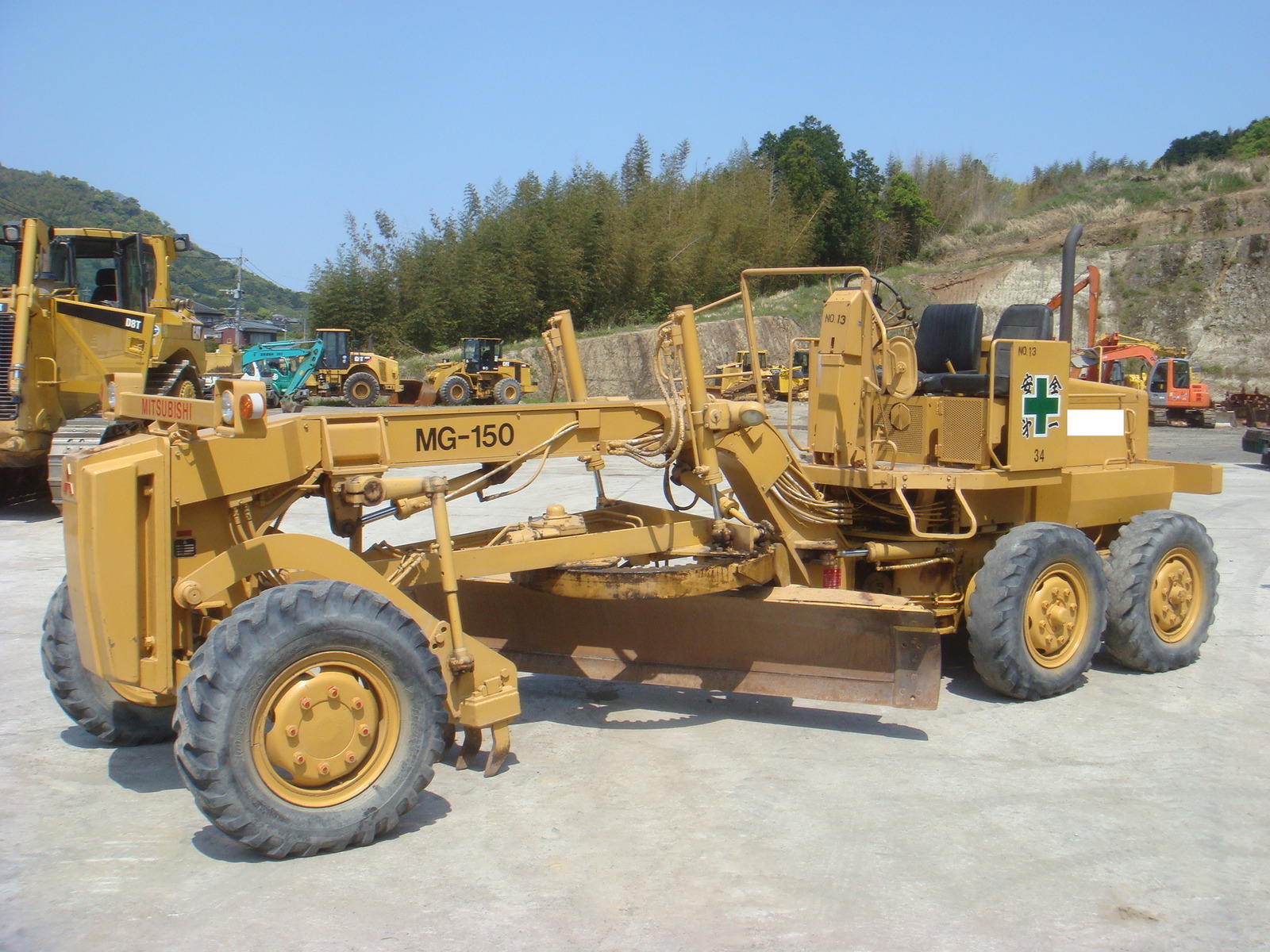 Used Construction Machine Used MITSUBISHI MITSUBISHI Grader Articulated frame MG150