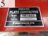 Used Construction Machine Used WAKITA WAKITA Roller Plate compators / Ranma RM-60S