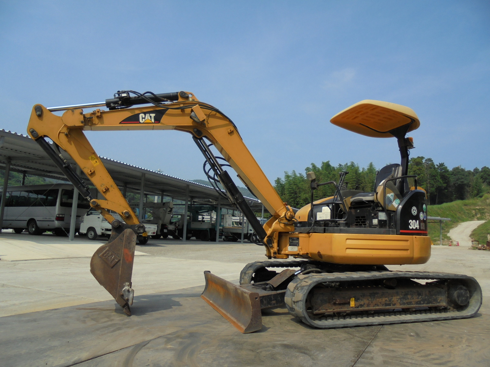 Used Construction Machine Used CAT CAT Excavator 0.2-0.3m3 304CR