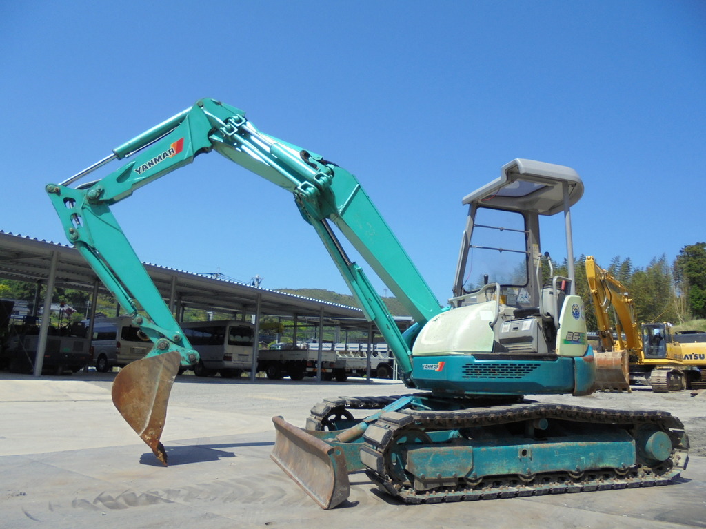 Used Construction Machine Used YANMAR YANMAR Excavator 0.2-0.3m3 B6-3A