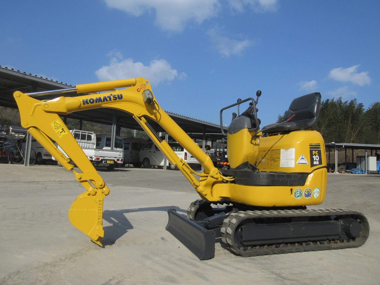 Used Construction Machine Used KOMATSU KOMATSU Excavator ~0.1m3 PC10MR-2