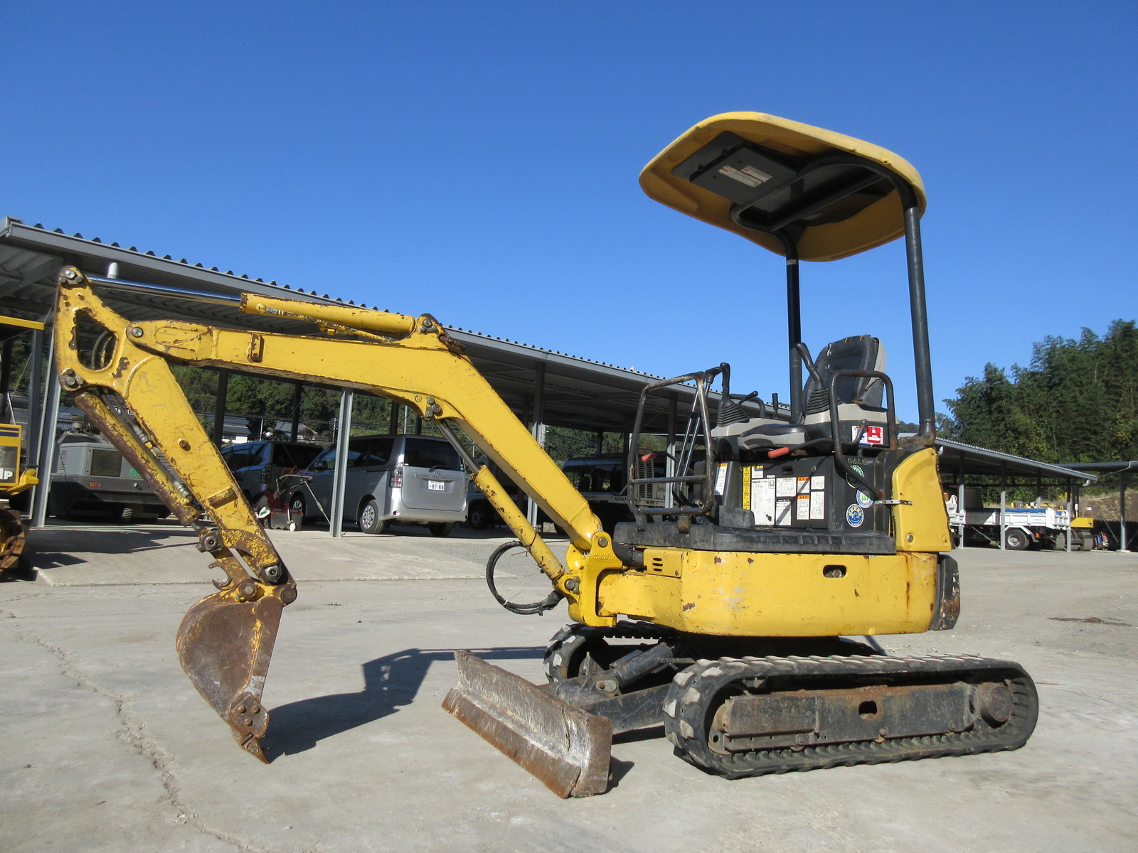 Used Construction Machine Used KOMATSU KOMATSU Excavator ~0.1m3 PC18MR-2