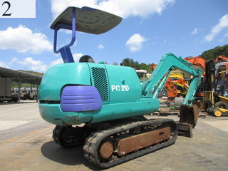 Used Construction Machine Used KOMATSU KOMATSU Excavator ~0.1m3 PC20-7