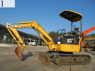 Used Construction Machine Used KOMATSU KOMATSU Excavator ~0.1m3 PC20MR-2