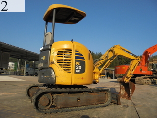 Used Construction Machine Used KOMATSU KOMATSU Excavator ~0.1m3 PC20MR-2