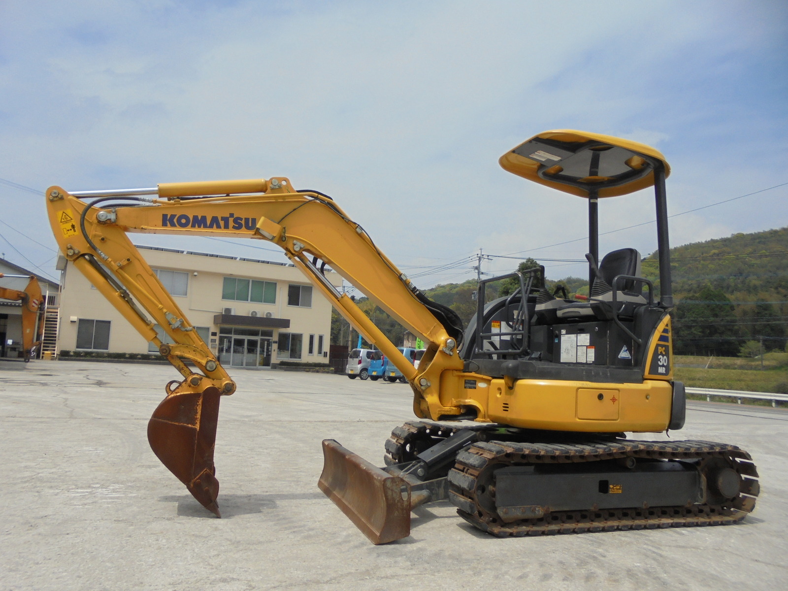 Used Construction Machine Used KOMATSU KOMATSU Excavator ~0.1m3 PC30MR-3