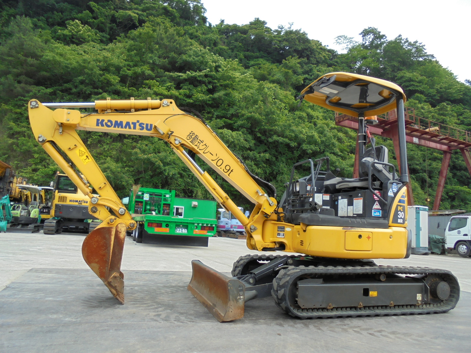 Used Construction Machine Used KOMATSU KOMATSU Excavator ~0.1m3 PC30MR-3