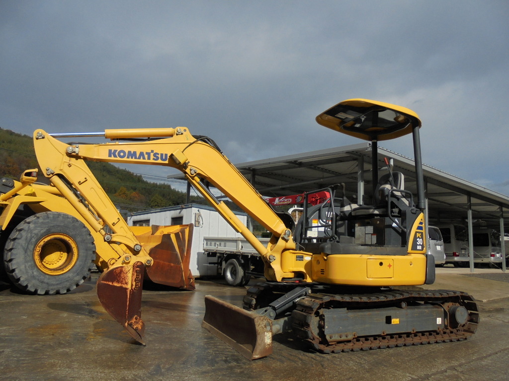 Used Construction Machine Used KOMATSU KOMATSU Excavator ~0.1m3 PC30MR-3