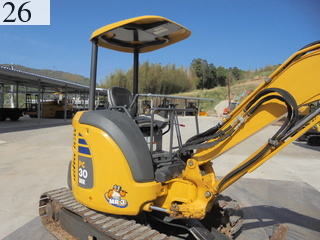 Used Construction Machine Used KOMATSU KOMATSU Excavator 0.2-0.3m3 PC30MR-3