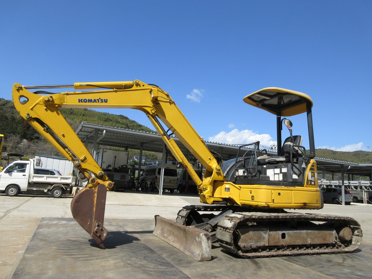 Used Construction Machine Used KOMATSU KOMATSU Excavator 0.2-0.3m3 PC40MR-2