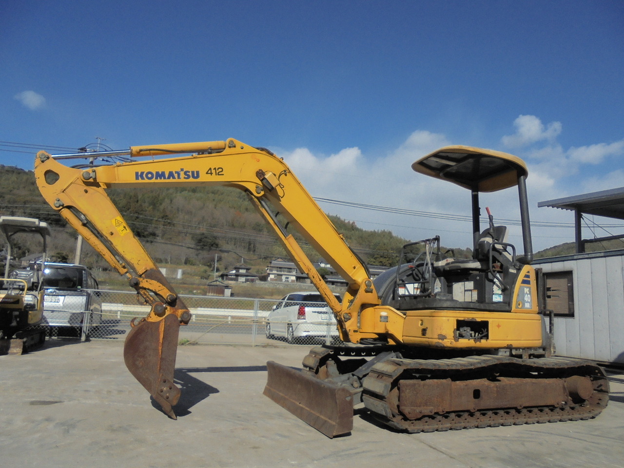 Used Construction Machine Used KOMATSU KOMATSU Excavator 0.2-0.3m3 PC40MR-2