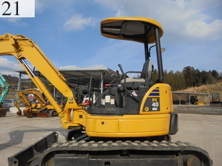 Used Construction Machine Used KOMATSU KOMATSU Excavator 0.2-0.3m3 PC40MR-2