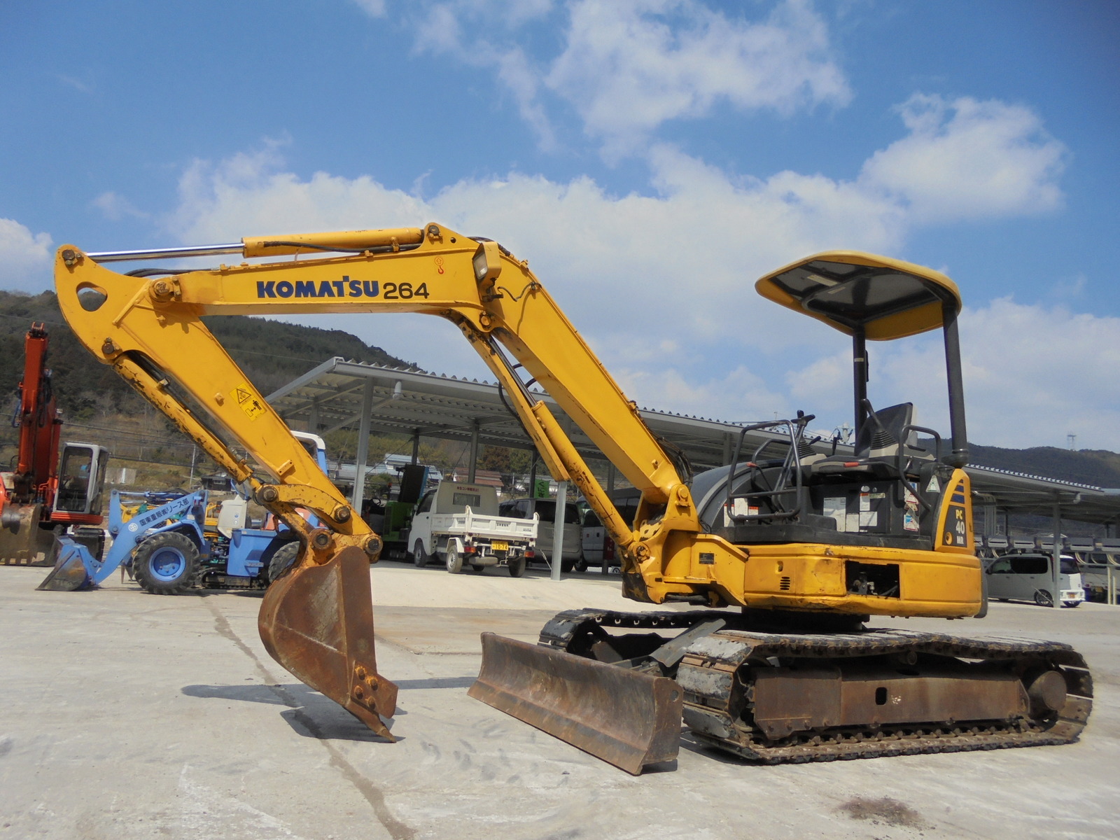 Used Construction Machine Used KOMATSU KOMATSU Excavator 0.2-0.3m3 PC40MR-2