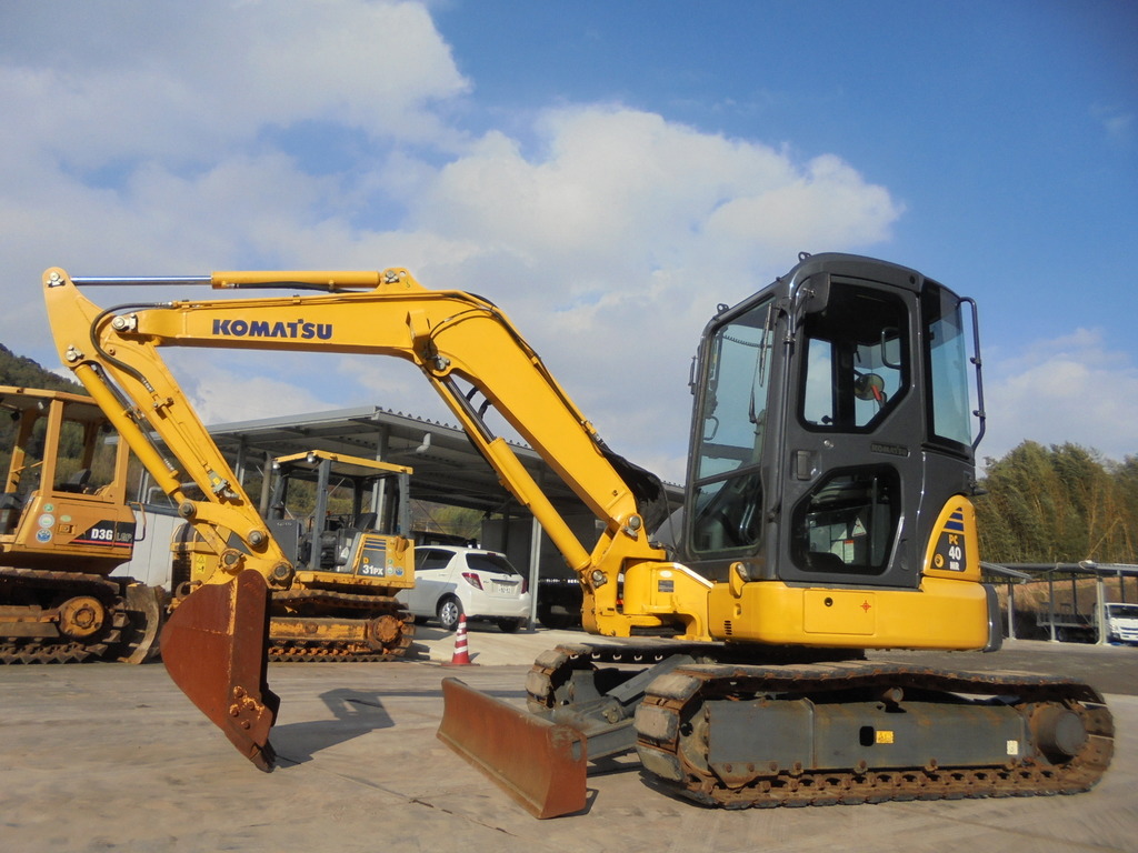 Used Construction Machine Used KOMATSU KOMATSU Excavator 0.2-0.3m3 PC40MR-3N1