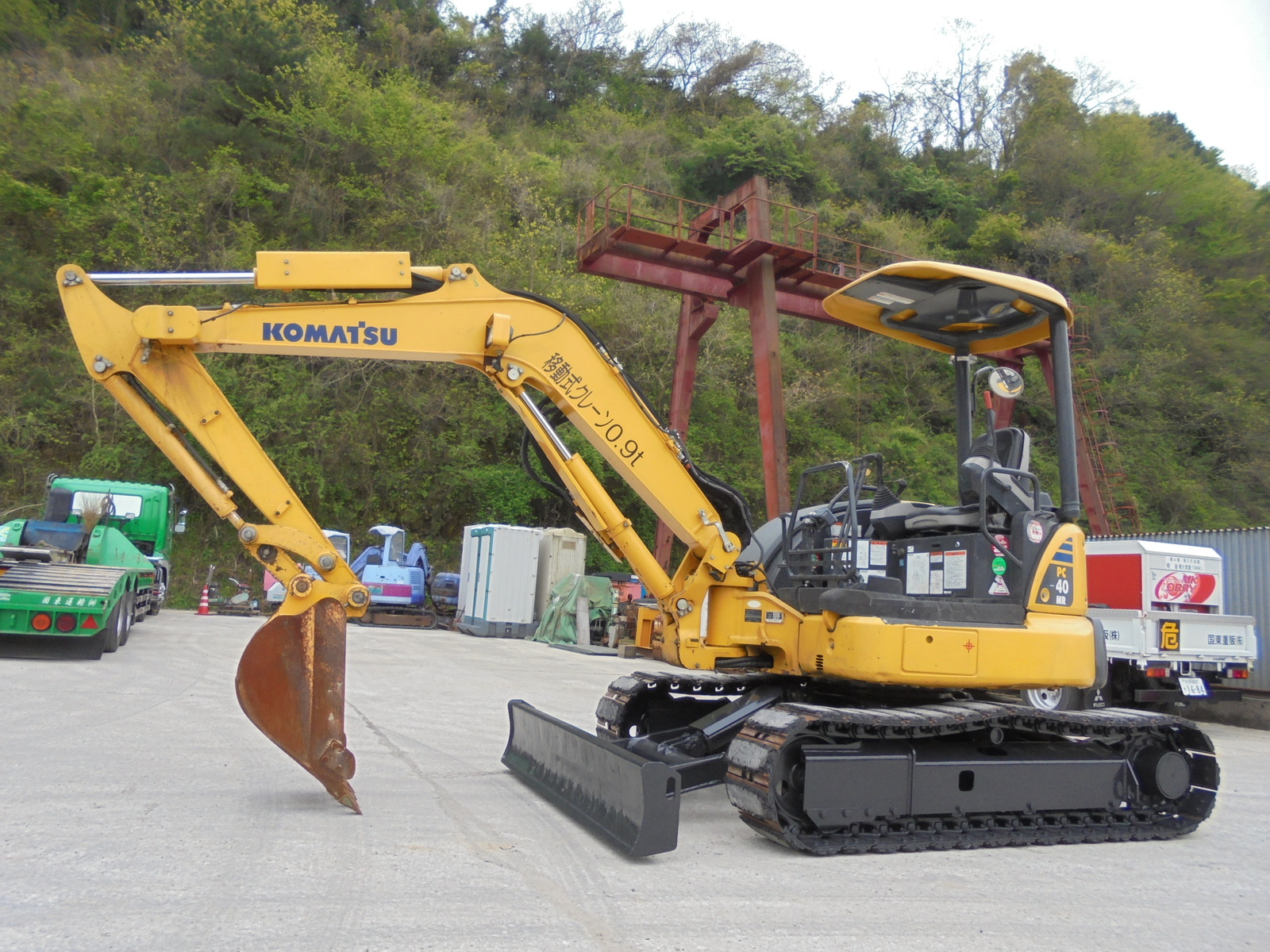 Used Construction Machine Used KOMATSU KOMATSU Excavator 0.2-0.3m3 PC40MR-3