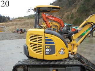 Used Construction Machine Used KOMATSU KOMATSU Excavator 0.2-0.3m3 PC40MR-3