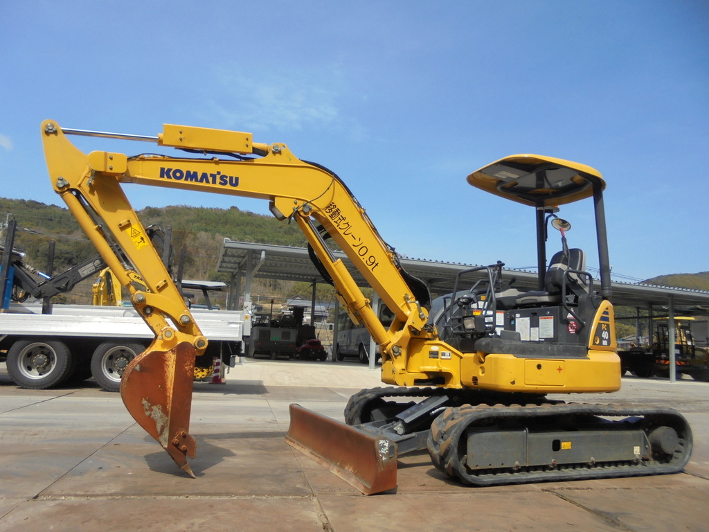 Used Construction Machine Used KOMATSU KOMATSU Excavator 0.2-0.3m3 PC40MR-3