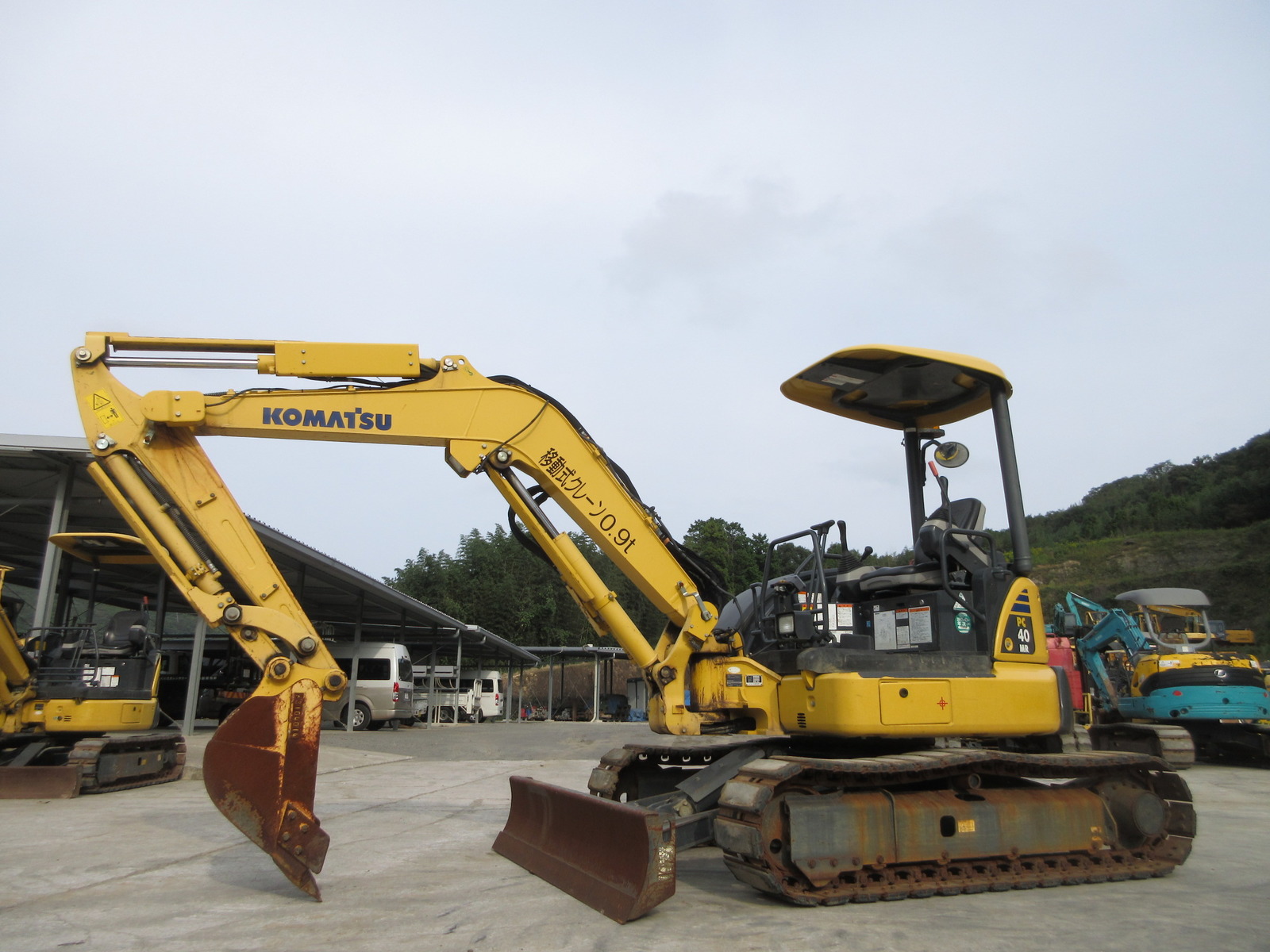 Used Construction Machine Used KOMATSU KOMATSU Excavator 0.2-0.3m3 PC40MR-3