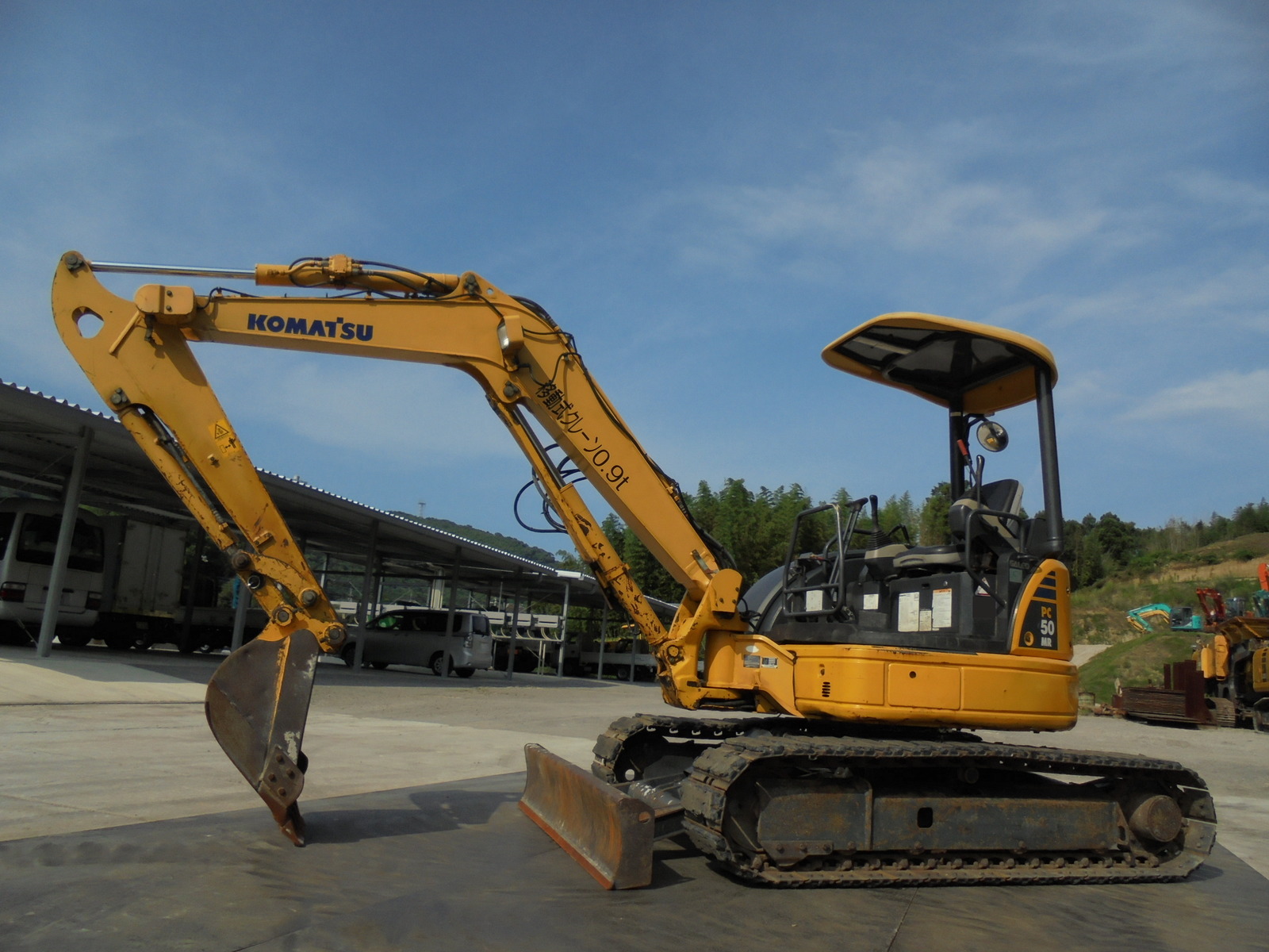 Used Construction Machine Used KOMATSU KOMATSU Excavator 0.2-0.3m3 PC50MR-2