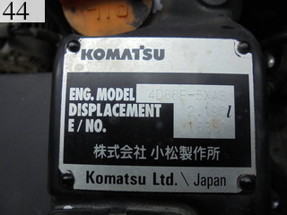 Used Construction Machine Used KOMATSU KOMATSU Excavator 0.2-0.3m3 PC50MR-2