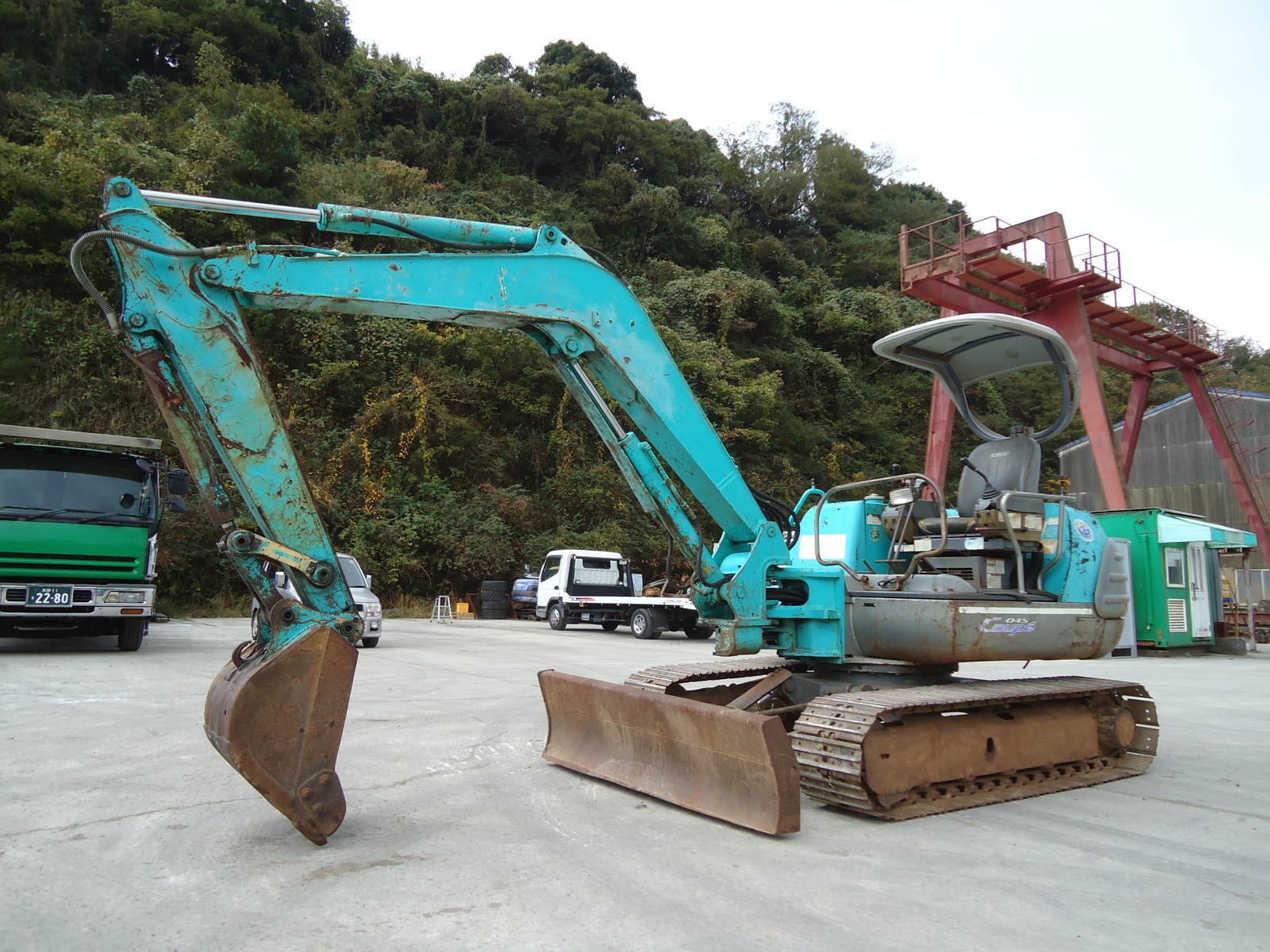 Used Construction Machine Used KOBE STEEL KOBE STEEL Excavator 0.2-0.3m3 SK045-2