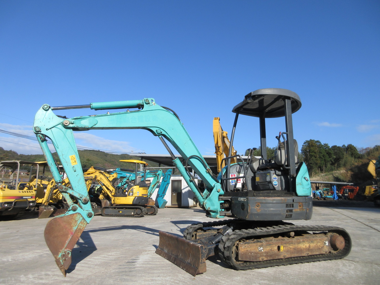 Used Construction Machine Used KOBELCO KOBELCO Excavator ~0.1m3 SK30SR-5