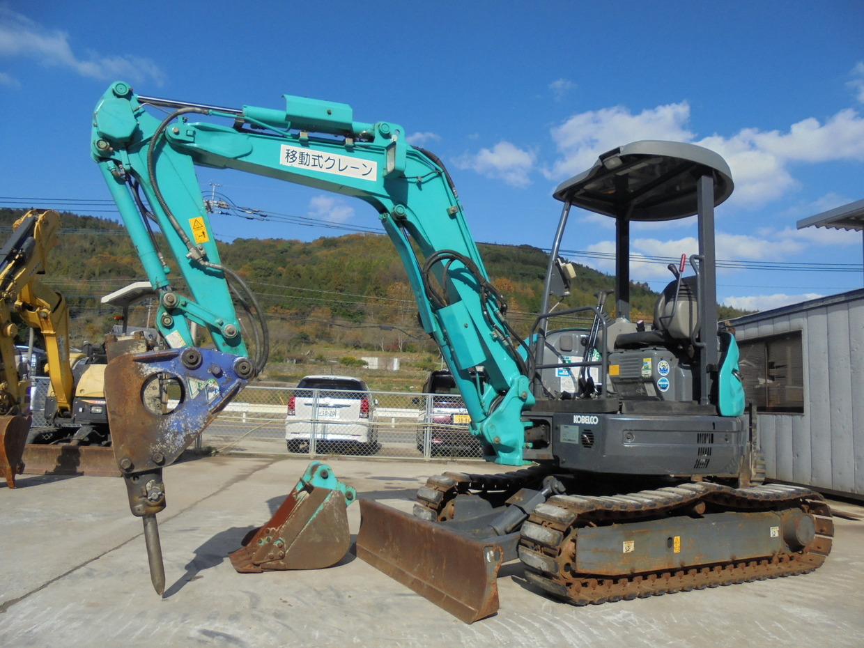 中古建設機械 中古 コベルコ建機 KOBELCO 油圧ショベル・バックホー ０．１立米以下 SK30SR-5