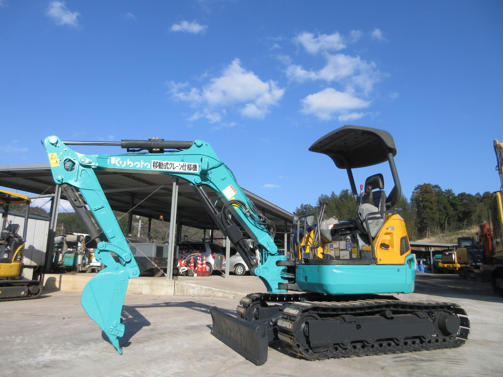 Used Construction Machine Used KUBOTA KUBOTA Excavator ~0.1m3 U-30-5