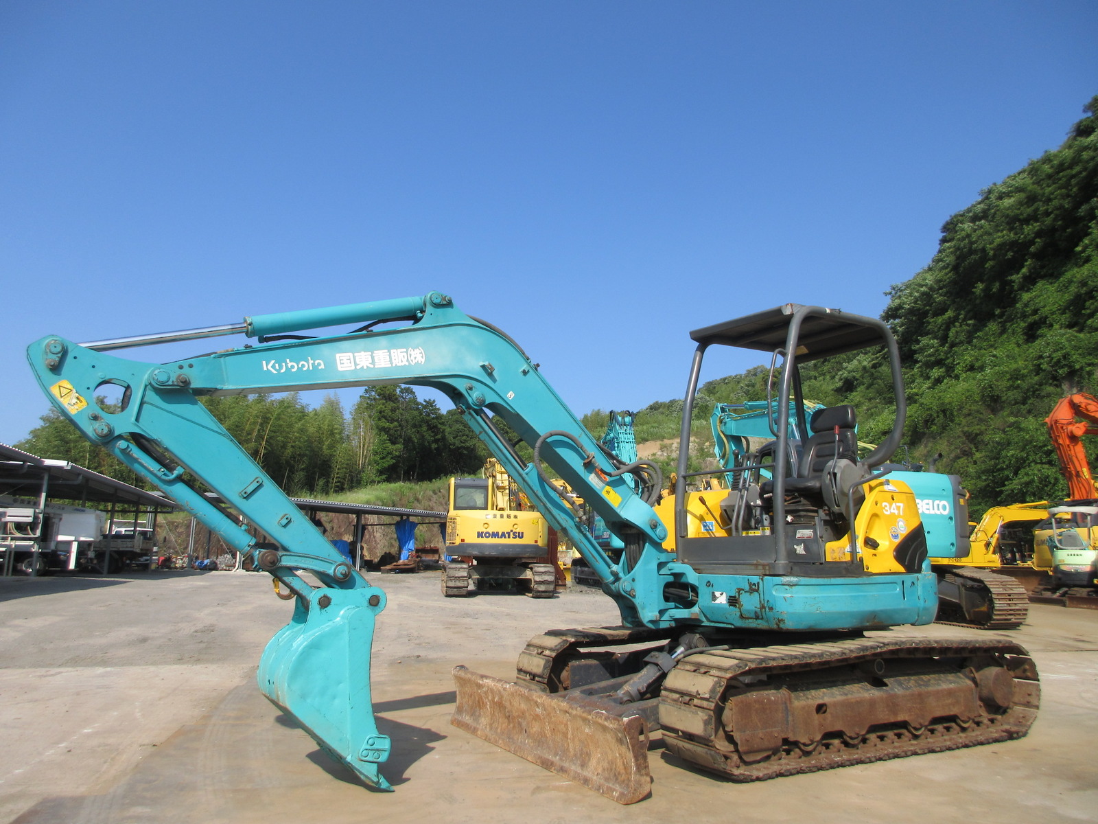 Used Construction Machine Used KUBOTA KUBOTA Excavator 0.2-0.3m3 U-40-3S