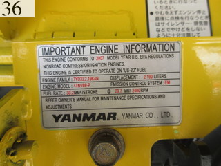 Used Construction Machine Used YANMAR YANMAR Excavator 0.2-0.3m3 VIO40-5