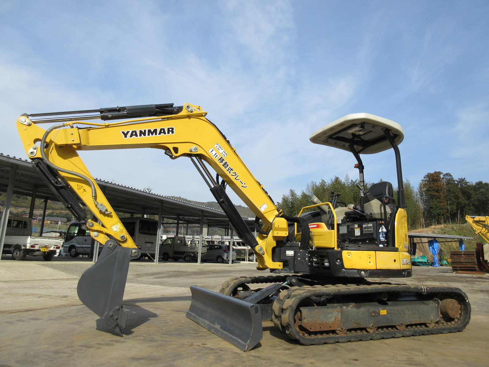 Used Construction Machine Used YANMAR YANMAR Excavator 0.2-0.3m3 ViO45-6