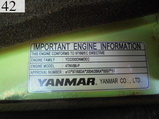 Used Construction Machine Used YANMAR YANMAR Excavator 0.2-0.3m3 ViO50-5