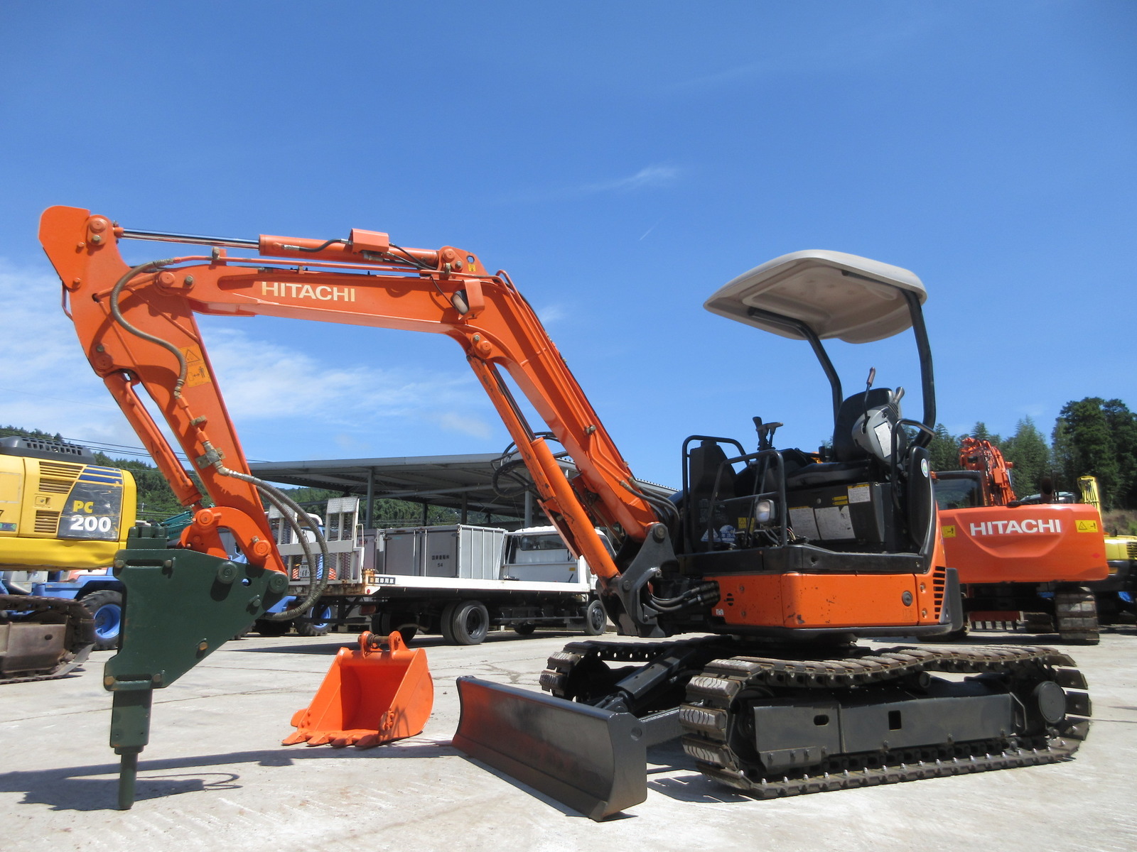 Used Construction Machine Used HITACHI HITACHI Excavator ~0.1m3 ZX35U-2