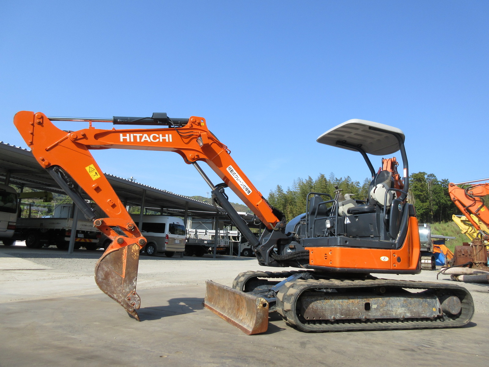 Used Construction Machine Used HITACHI HITACHI Excavator 0.2-0.3m3 ZX40U-3