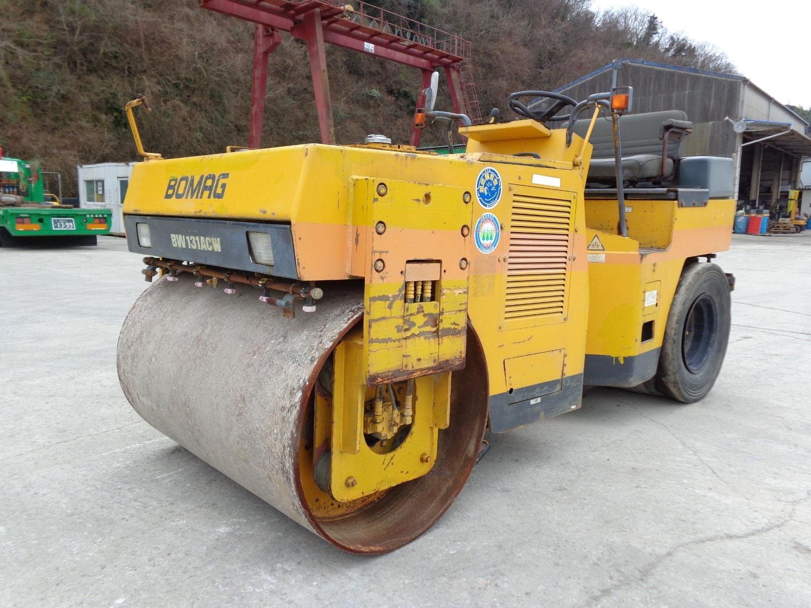 Used Construction Machine Used BOMAG NIPPON BOMAG NIPPON Roller Vibration rollers for paving BW131ACW