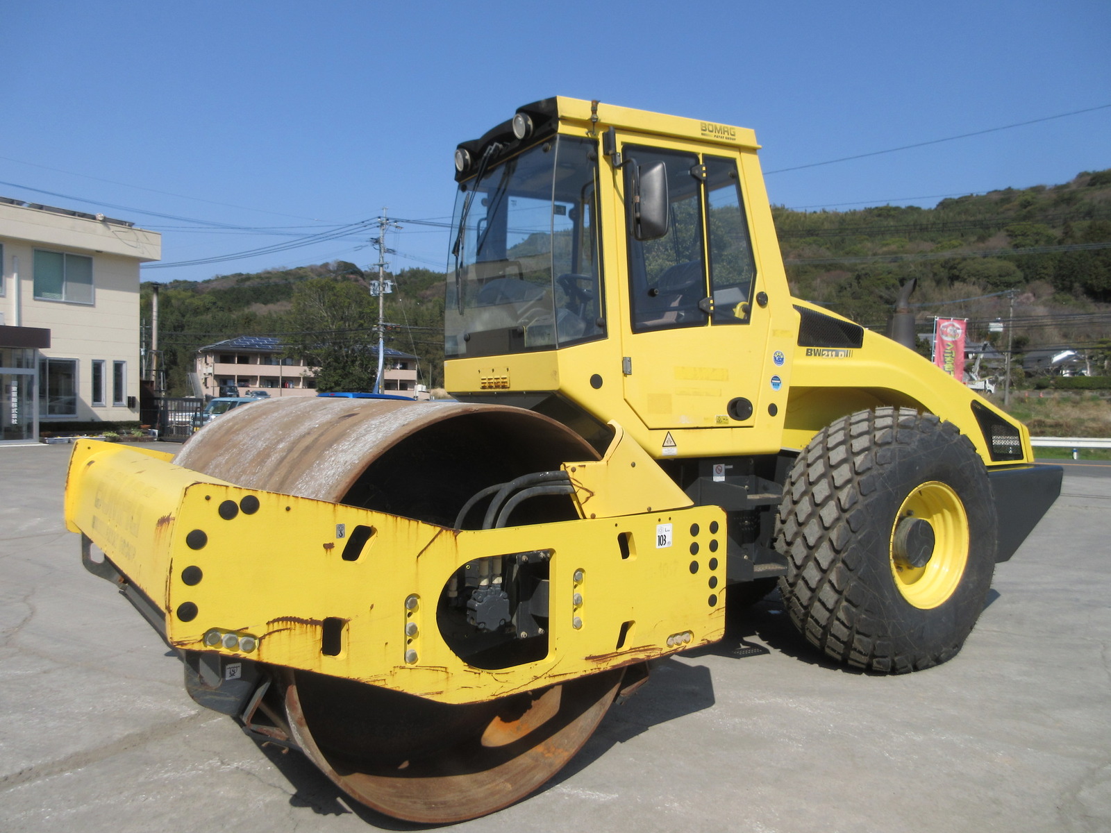 Used Construction Machine Used BOMAG BOMAG Roller Vibration rollers for earthwork BW211D-4