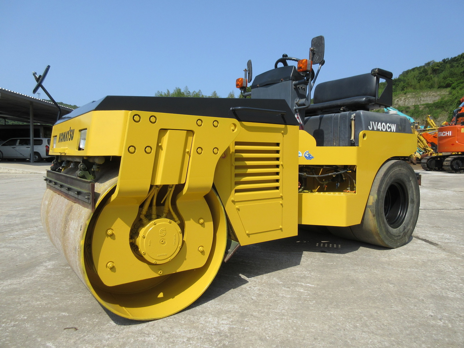 Used Construction Machine Used KOMATSU KOMATSU Roller Vibration rollers for paving JV40CW-6