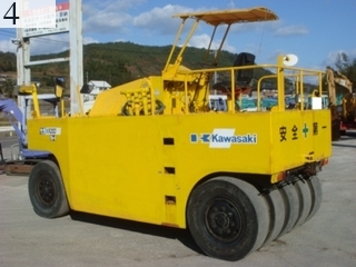 Used Construction Machine Used KAWASAKI KAWASAKI Roller Tire rollers KR20D