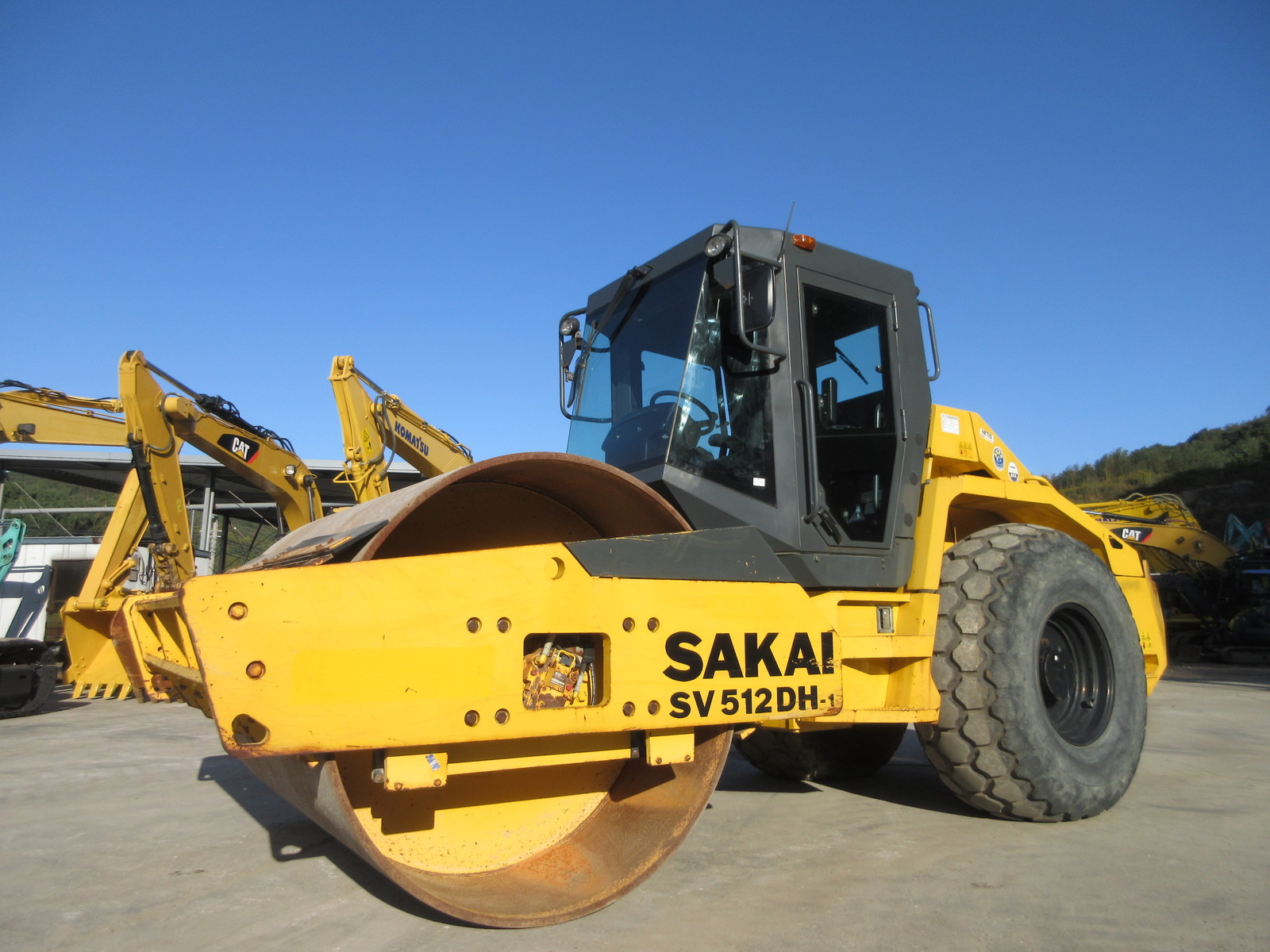 Used Construction Machine Used SAKAI SAKAI Roller Vibration rollers for earthwork SV512DH-1