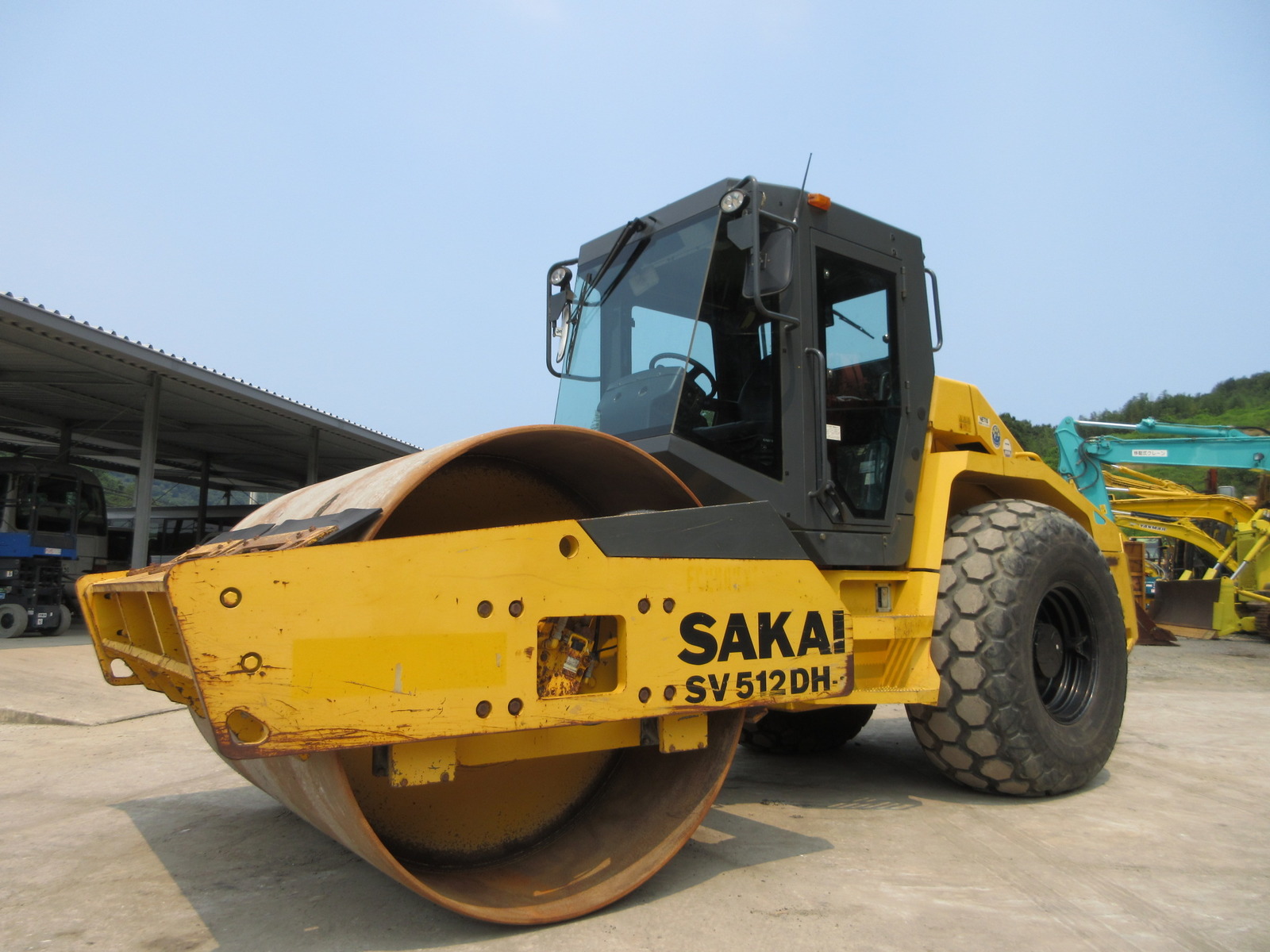 中古建設機械 中古 酒井重工業 SAKAI ローラー 土工用振動ローラー SV512DH-1