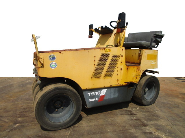 Used Construction Machine Used SAKAI SAKAI Roller Tire rollers TS160