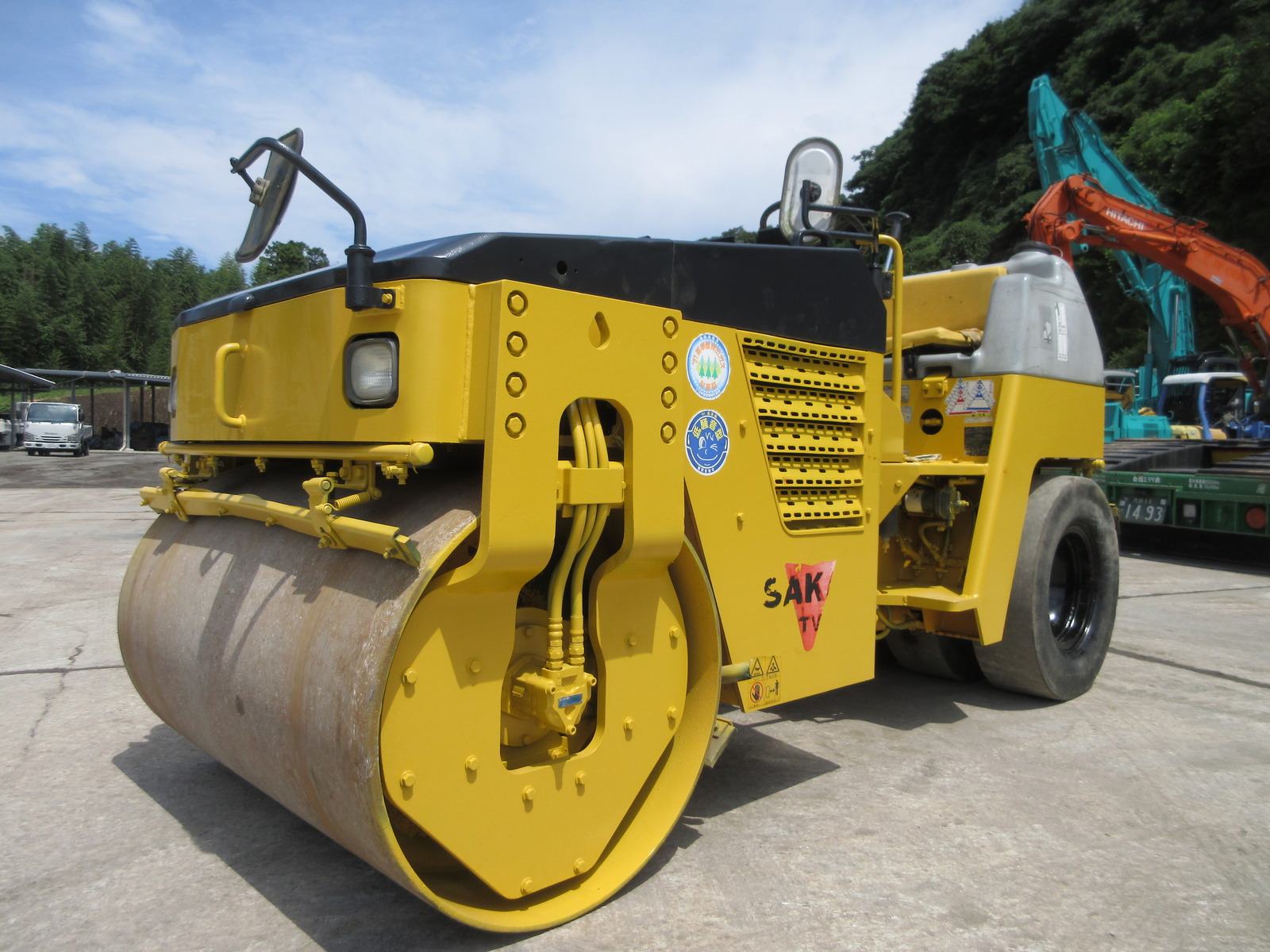 Used Construction Machine Used SAKAI SAKAI Roller Vibration rollers for paving TW500